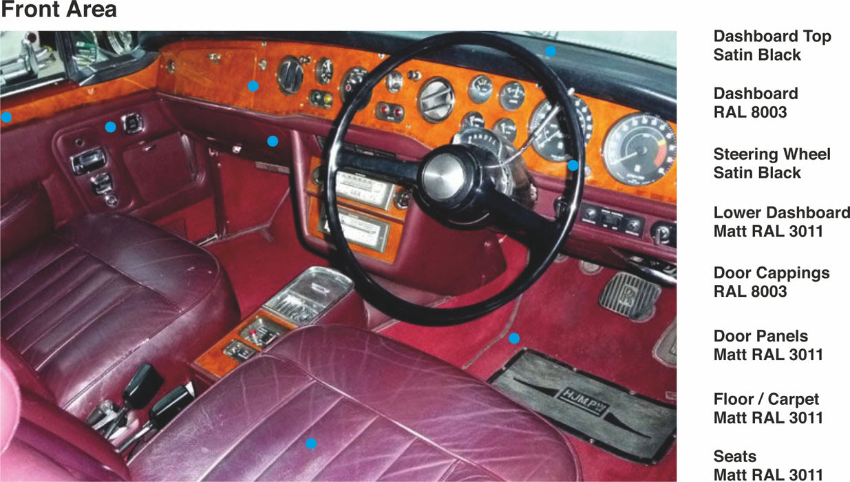 Oxford Diecast Rolls Royce Corniche Convertble Closed Persian Sand 1:43rd scale model interior