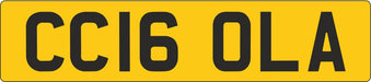 Oxford Diecast 1:76 Scale Ford Transit LWB High Coca Cola Xmas 76FT030CC Registration Plate