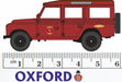 Oxford Diecast 1:87 Scale Land Rover Series II Station Wagon British Railways 76LAN2010 Measurements