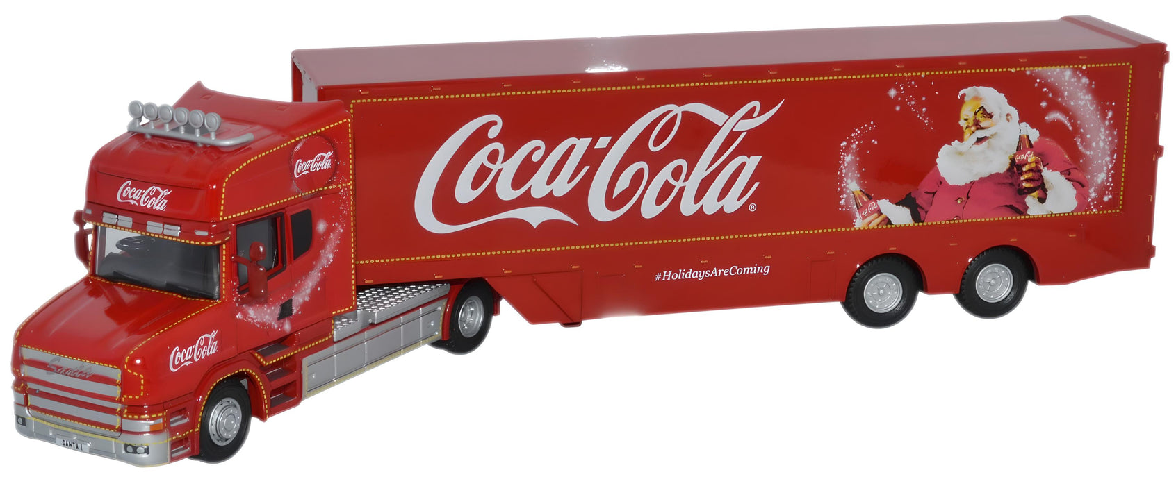 Oxford Diecast Coca Cola T Cab Box Trailer - 1:76 Scale 76TCAB004CC