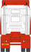 Oxford Diecast Coca Cola T Cab Box Trailer - 1:76 Scale 76TCAB004CC Rrear