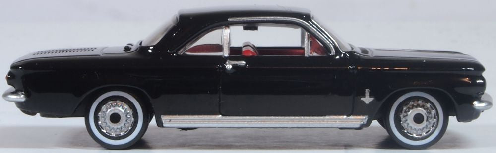 Oxford Diecast Chevrolet Corvair Coupe 1963 Tuxedo Black