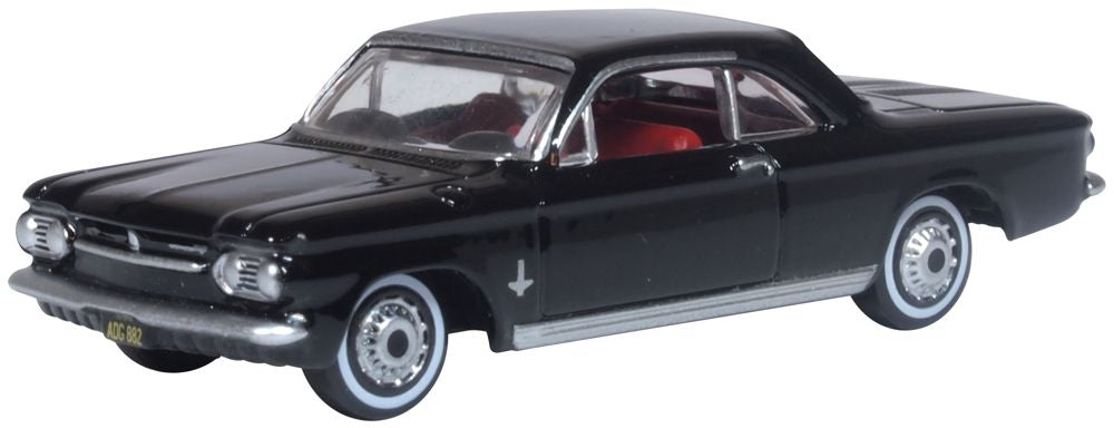 Oxford Diecast Chevrolet Corvair Coupe 1963 Tuxedo Black