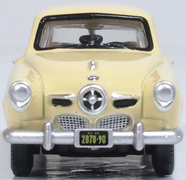 Oxford Diecast 1950 Studebaker Champion Starlight Coupe Tulip Cream