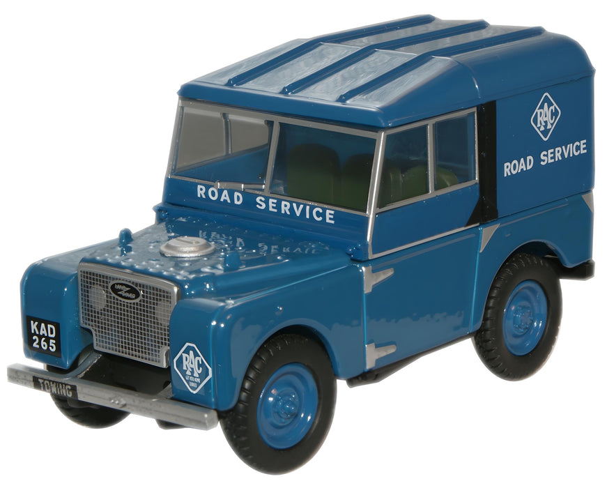 Oxford Diecast RAC Land Rover Series 1 80 inch Hard Top - 1:43 Scale LAN180006
