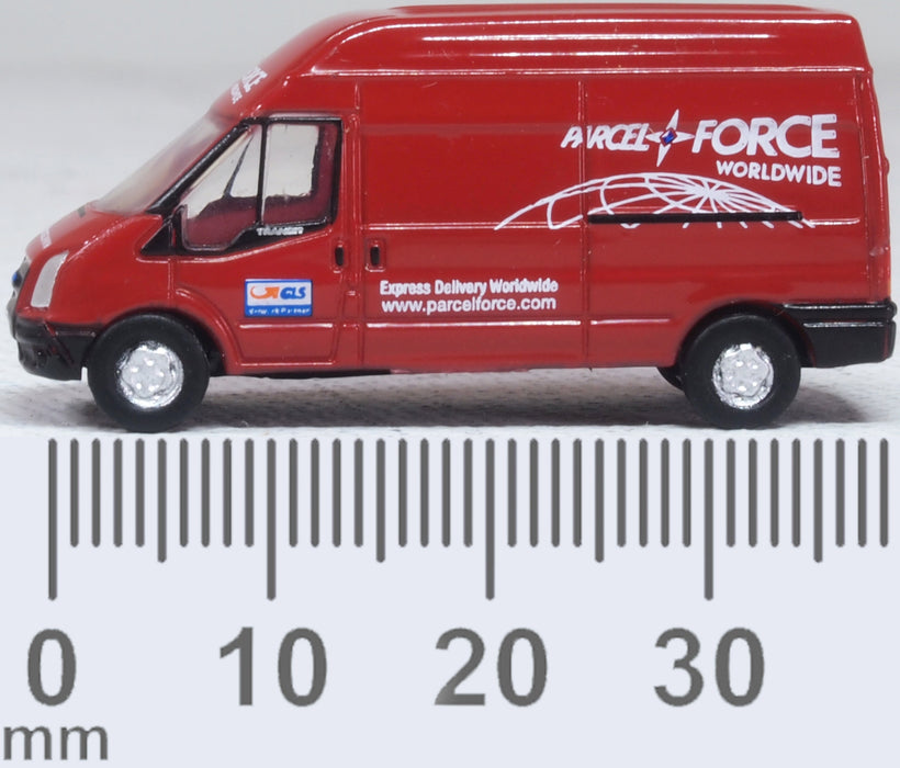 Oxford Diecast Ford Transit 2006 Parcelforce 1:148