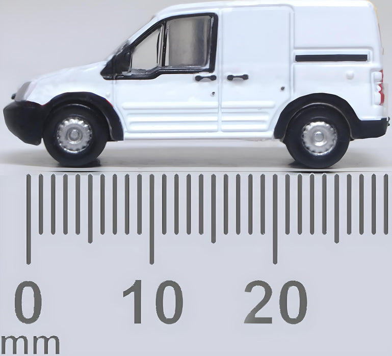 Oxford Diecast Frozen White Ford Transit Connect 1:148 (N) scale - NFTC005 measurements
