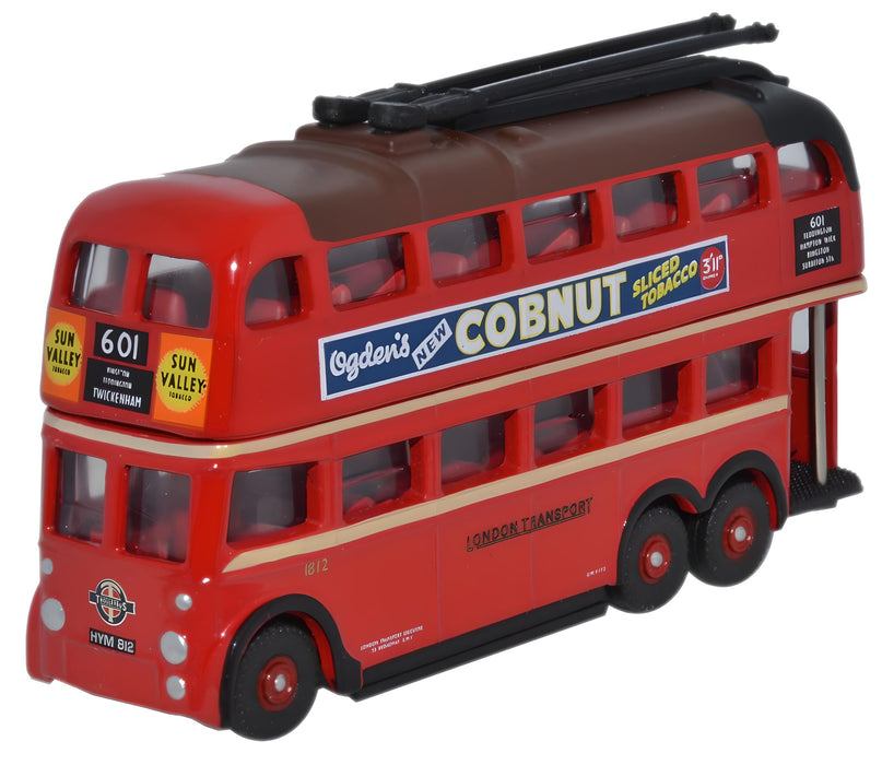Oxford Diecast Five Piece Bus Set - 1:148 Scale Q1 Trolleybus