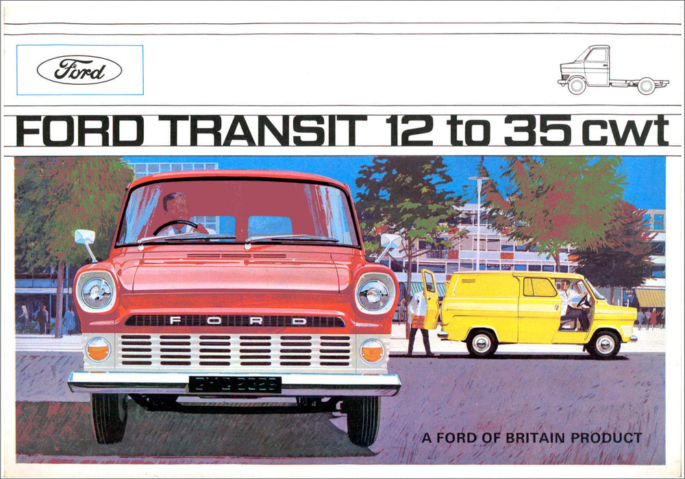 Oxford Diecast Ford Transit MK1 Brochure 76 Scale Page 1