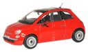 CARARAMA 143PND32840 1:43 New Fiat 500 Red Cararama Cars 1:43 Scale Model 