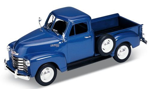 Welly Chevrolet 3100 Pick Up Blue - 1:24 Scale 22087WBLUE