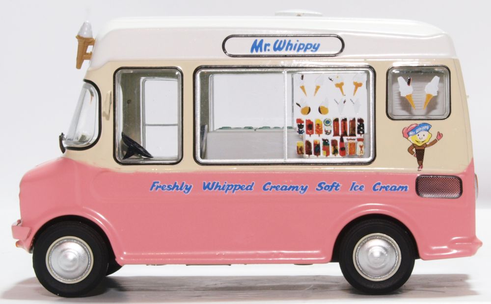 Oxford Diecast Bedford CF Ice Cream Van Mr Whippy 43CF001