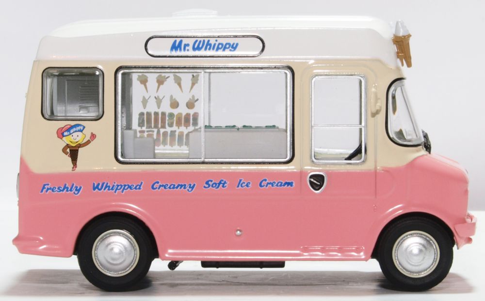 Oxford Diecast Bedford CF Ice Cream Van Mr Whippy 43CF001