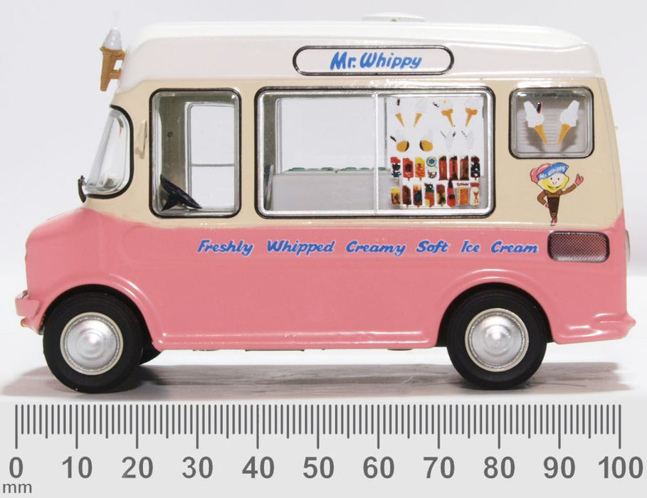 Oxford Diecast Bedford CF Ice Cream Van Mr Whippy 43CF001