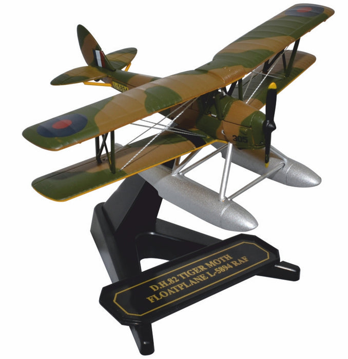 Oxford Diecast Tiger Moth Floatplane RAF  L-5894 1:72 Model Aircraft 72TM010