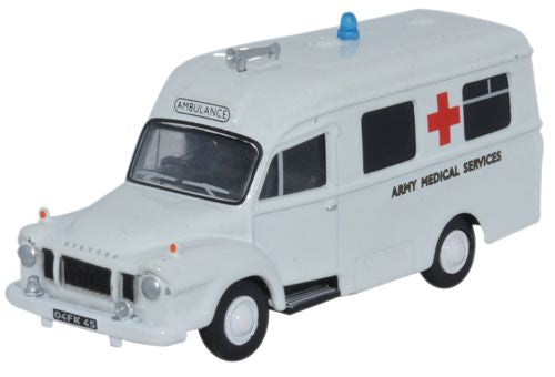 Oxford Diecast Bedford J1 Ambulance Army Medical Services - 1:76 Scale 76BED006