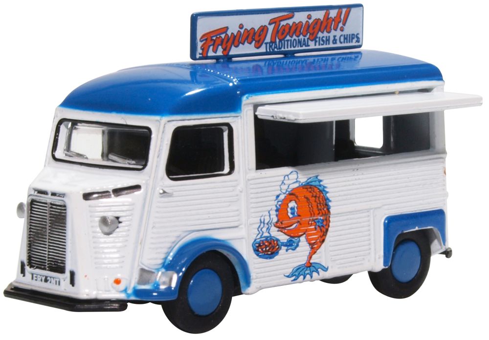 Oxford Diecast Citroen H Catering Van Fish & Chips 76CIT005
