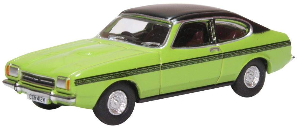 Oxford Diecast Ford Capri MkII Lime Green 76CPR001