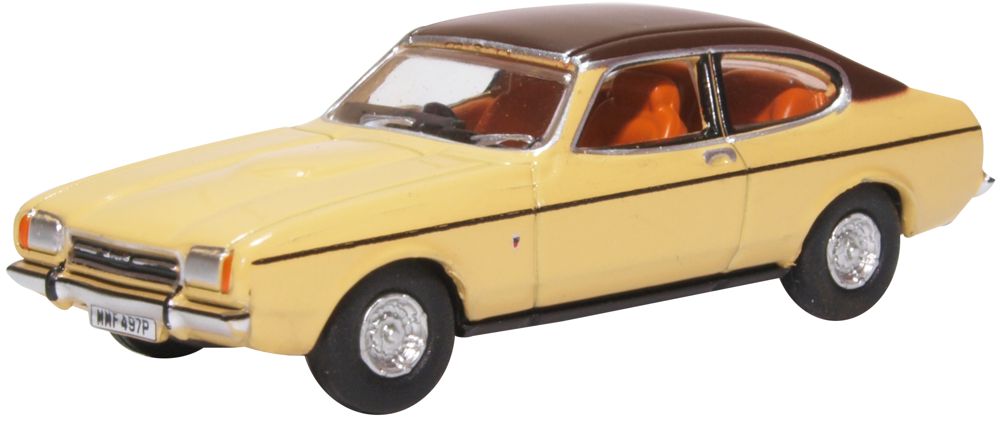 Oxford Diecast Sahara Beige Ford Capri MK2 76CPR002