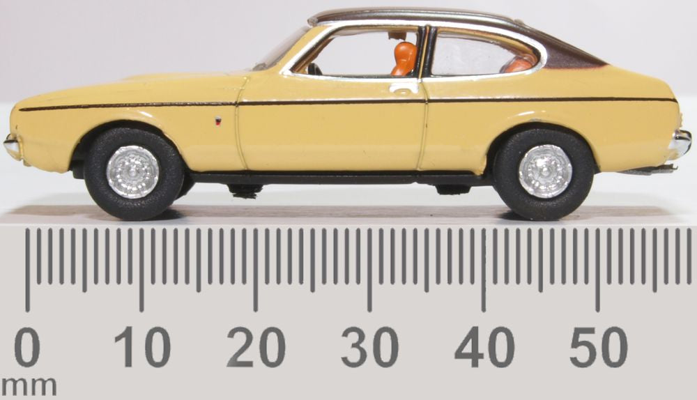 Oxford Diecast Sahara Beige Ford Capri MK2 76CPR002