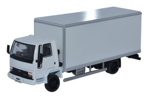 Oxford Diecast Ford Cargo Box Van White - 1:76 Scale 76FCG002