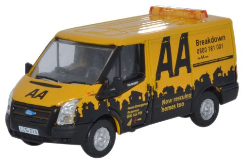 Oxford Diecast Ford Transit SWB Low Roof AA - 1:76 Scale 76FT016