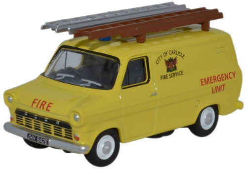 Oxford Diecast Ford Transit Mk1 City Of Carlisle Fire Service 76FT1004