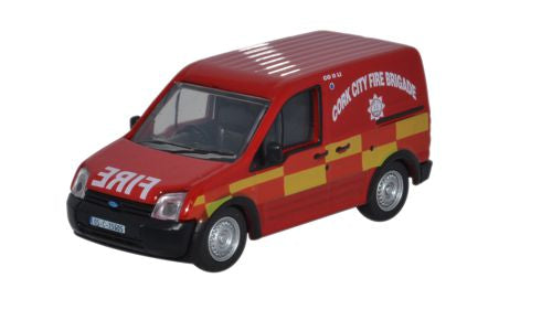 Oxford Diecast Ford Transit Connect Cork City Fire Brigade - 1:76 Scal 76FTC003