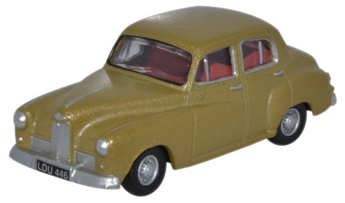 Oxford Diecast Humber Hawk MkIV Golden Sand - 1:76 Scale 76HH004