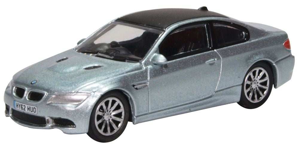 Oxford Diecast BMW M3 Coupe E92 Silverstone Blue 76M3003