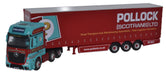 Oxford Diecast Mercedes MP4 GSC Actros Curtainside Pollock - 1:76 Scal 76MB002