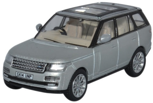 Oxford Diecast Range Rover Vogue Indus Silver 76RAN004