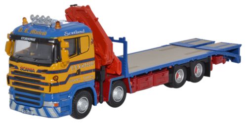 Oxford Diecast Scania Crane Lorry D R Macleod - 1:76 Scale 76SCL001