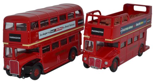Oxford Diecast Twin Bus Set RT_RM - 1:76 Scale 76SET26
