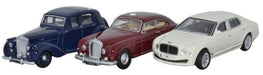 Oxford Diecast 3 Piece Bentley Set MkVI_Continental_ Mulsanne - 1:76 S 76SET27
