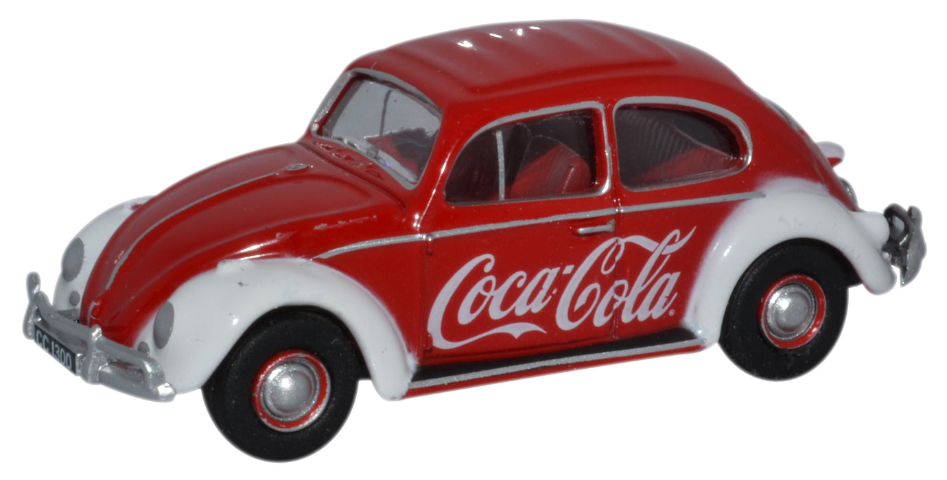 Oxford Diecast Volkswagen Beetle Coca Cola 76VWB009CC