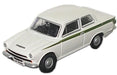 Oxford Diecast Cortina MK I White - 1:76 Scale 76COR1001
