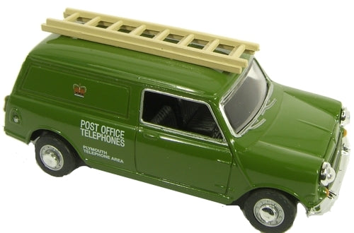 Oxford Diecast Post Office Mini Van With Ladder - 1:76 Scale 76MV013