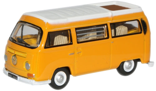 Oxford Diecast Yellow/White VW Camper Closed - 1:76 Scale 76VW008
