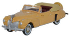 Oxford Diecast Lincoln Continental 1941 Rockingham Tan - 1:87 Scale 87LC41004