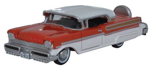 Oxford Diecast 1957 Mercury Turnpike Fiesta Red_Classic White - 1:87 S 87MT57003