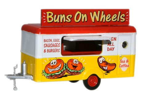 Oxford Diecast Mobile Trailer Buns on Wheels - 1:87 Scale 87TR006