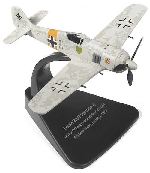 Oxford Diecast Focke Wulf 190-A4 1:72 Scale Model Aircraft AC012