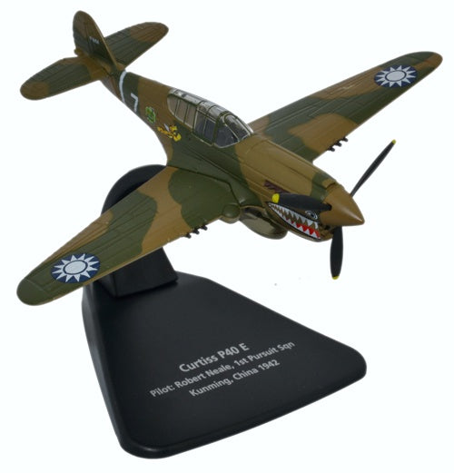 Oxford Diecast Curtis Warhawk P40 1:72 Scale Model Aircraft AC074