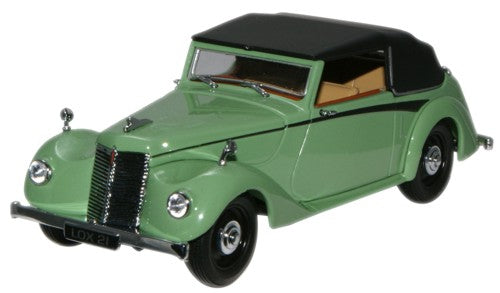 Oxford Diecast Green Armstrong Siddeley Hurricane (Closed) - 1:43 Scal ASH002