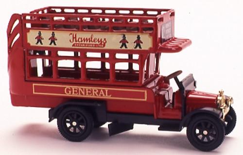 OXFORD DIECAST B015H Hamleys Oxford Original Bus 1:76 Scale Model Omnibus Theme