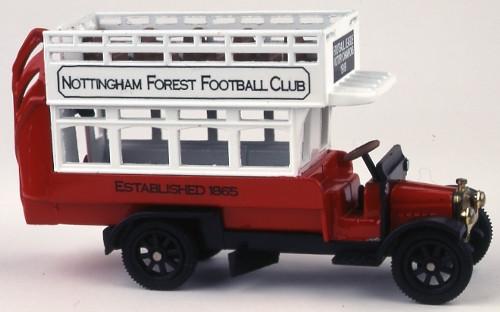 OXFORD DIECAST B036 Notts Forest Oxford Original Bus 1:76 Scale Model Omnibus Theme