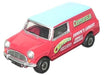 OXFORD DIECAST CH011 Chipperfields Mini Van Chipperfield 1:76 Scale Model Circus Theme