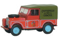 OXFORD DIECAST CH028 Land Rover Series 1 88" Canvas Chipperfield 1:76 Scale Model Circus Theme