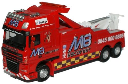 OXFORD DIECAST DAF01REC M8 Recovery DAF 105 (SS) Boniface Recovery  1:76 Scale Model Breakdown Theme